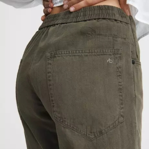 Rag & Bone Engineered Joger in Army Green Size 28 MSRP $225 W-503 - Picture 7 of 13